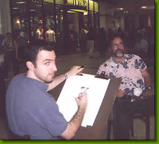 Corbett Vanoni, Caricaturist, Zowie Comics