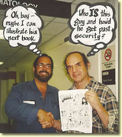 Sam Klemke's colleague, Harvey Pekar, creator of "American Splendor" comments on  "Party of One", Sam Klemke's graphic novel